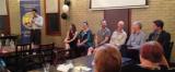 Arman Abrahimzadeh speaking at the Forum